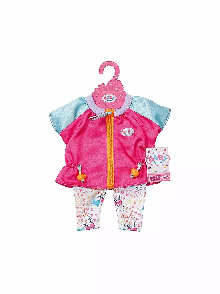 ZAPF CREATION | BABY BORN FREIZEITANZUG PINK 43CM | keine Farbe