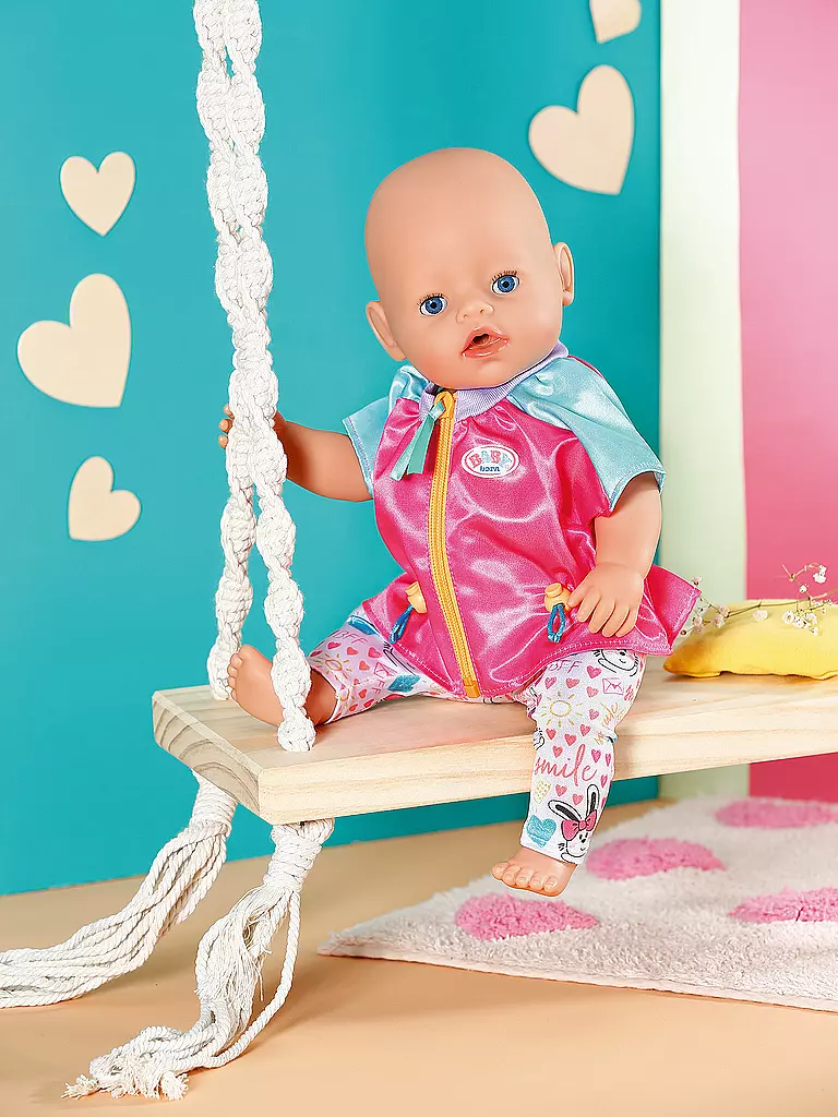 ZAPF CREATION | BABY BORN FREIZEITANZUG PINK 43CM | keine Farbe