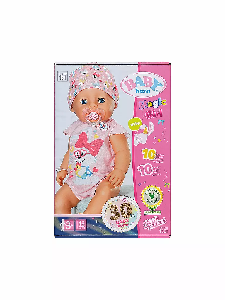 ZAPF CREATION | BABY born Magic Girl 43cm | keine Farbe