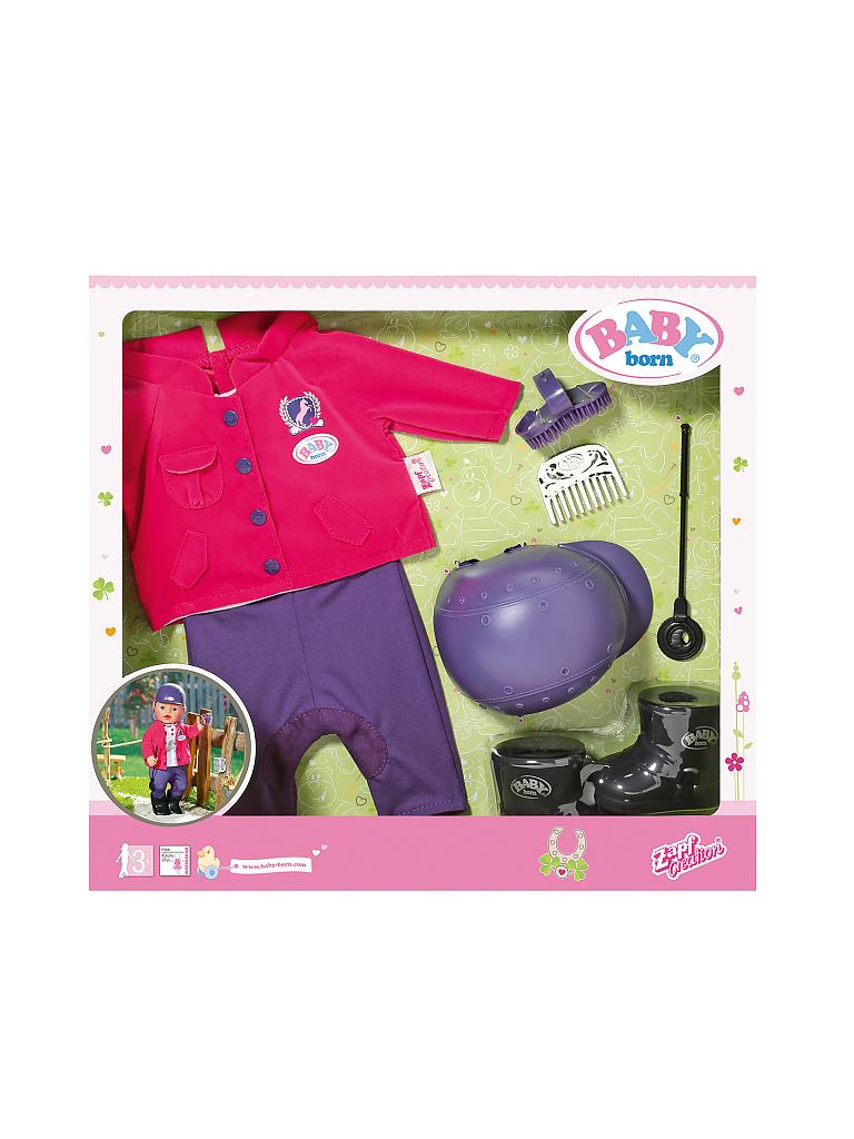 ZAPF CREATION | Puppenbekleidung - Baby Born - Pony Farm Deluxe Reitoutfit | keine Farbe