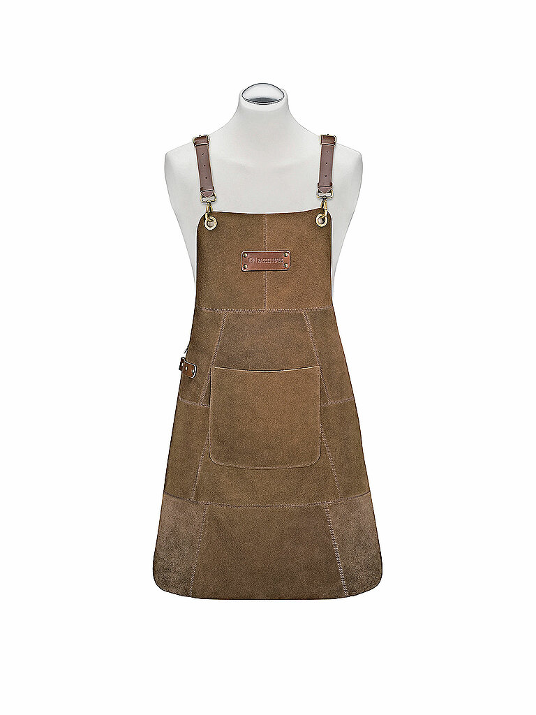 Lederschürze TEXAS braun baby