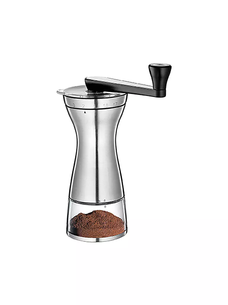 ZASSENHAUS | Kaffeemühle "Manaos" 25cm | silber