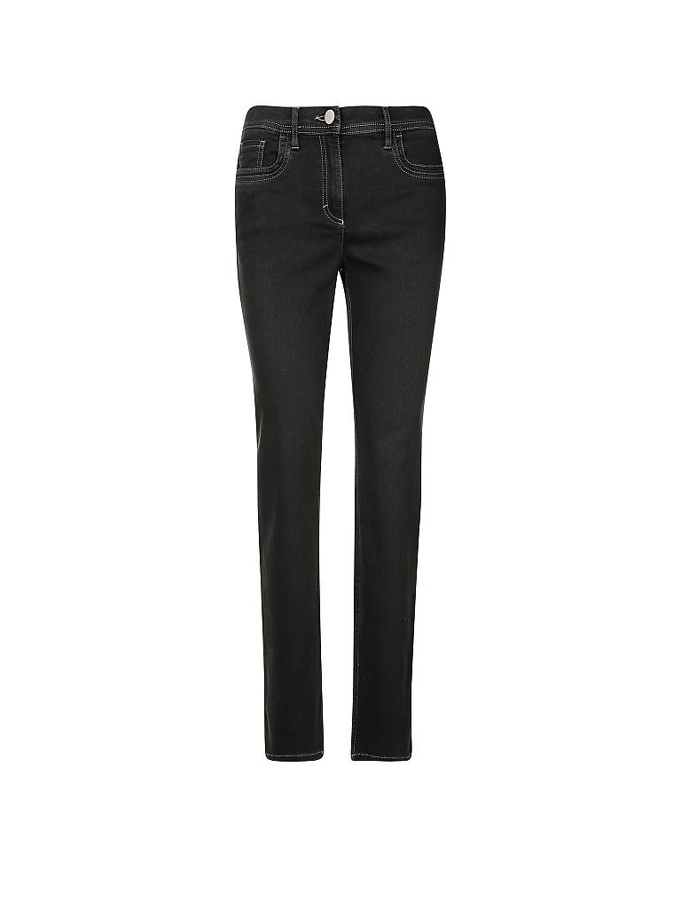 ZERRES | Jeans Straight-Fit "Gina" | schwarz