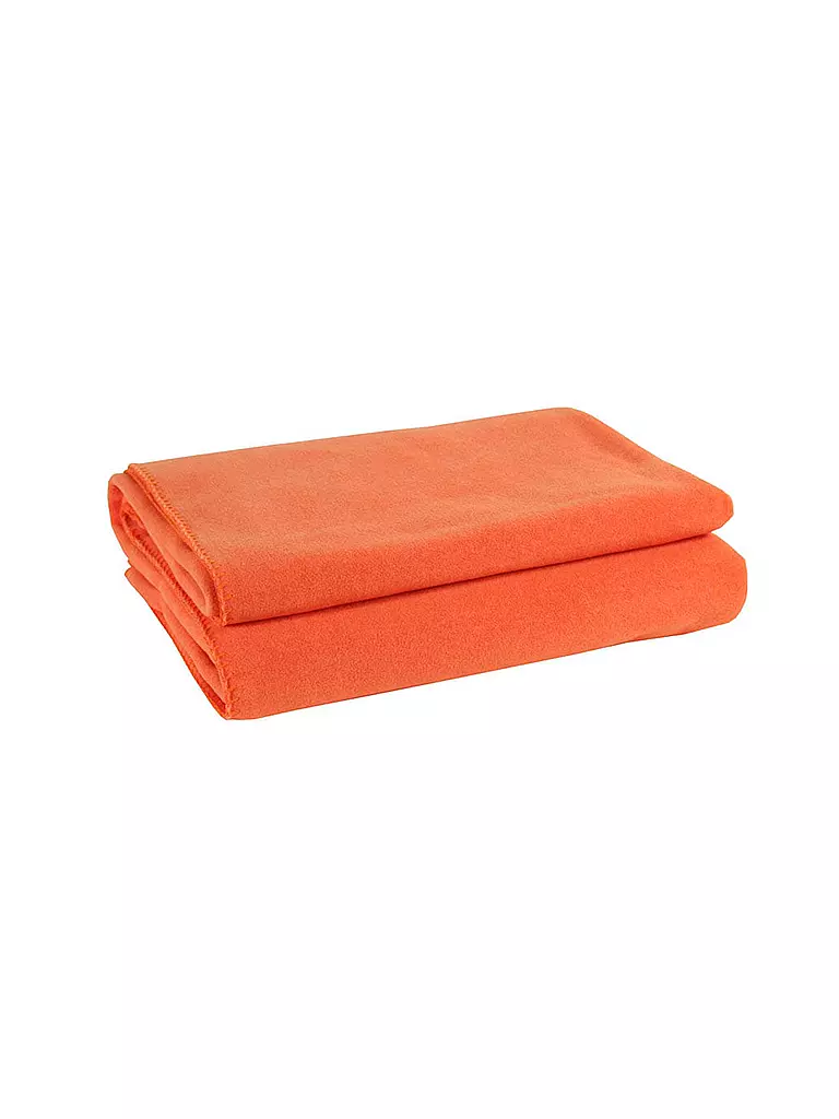ZOEPPRITZ | Softfleece-Decke 160x200cm (burnt orange) | orange