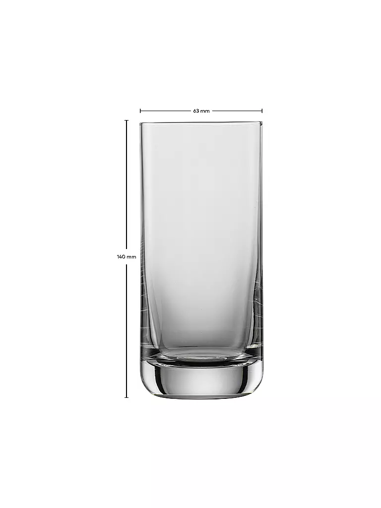 ZWIESEL GLAS | Bierglas 6er Set SIMPLE 345ml | transparent