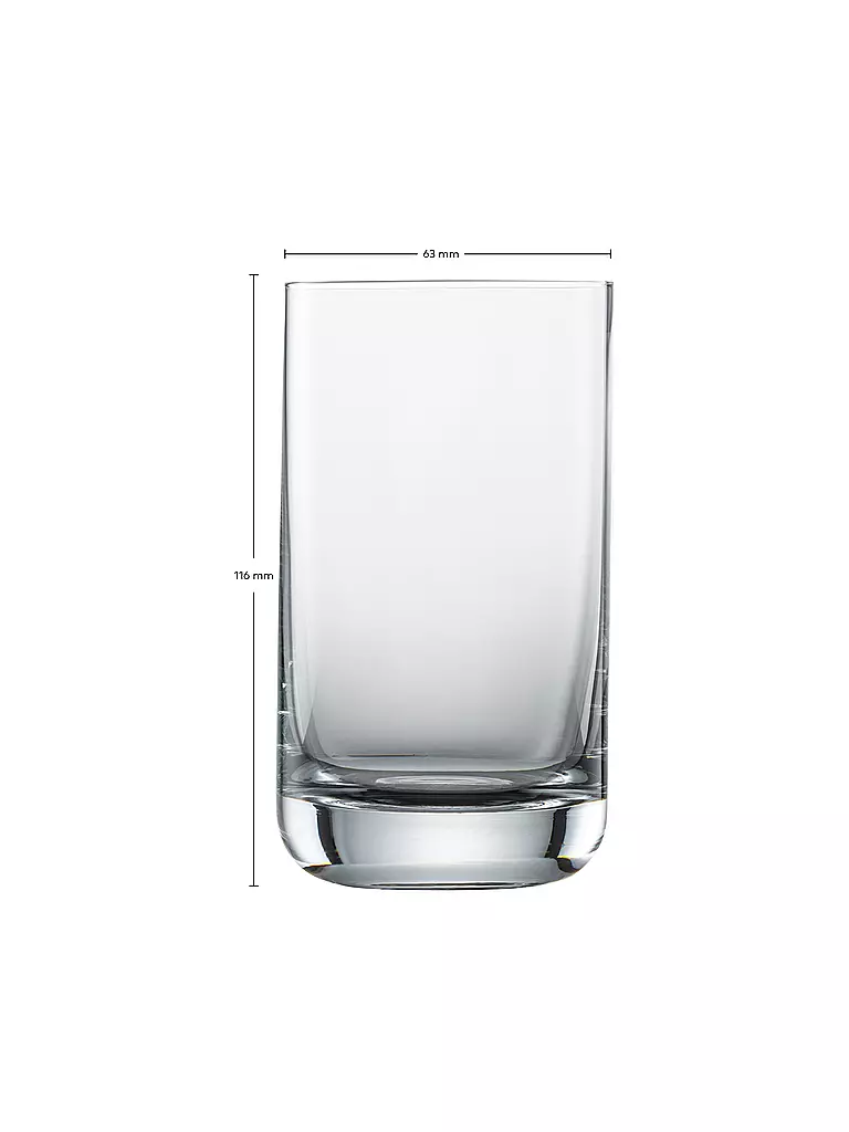 ZWIESEL GLAS | Wasserglas 6er Set SIMPLE 255ml | transparent
