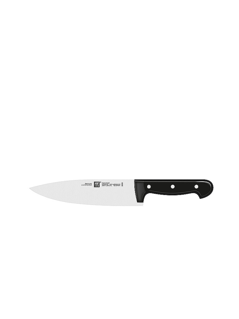 ZWILLING Kochmesser 20cm TWIN-CHEF Schwarz schwarz