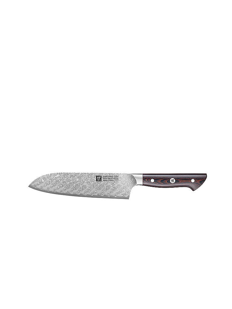 ZWILLING Santokumesser TANREI 18cm Micarta braun