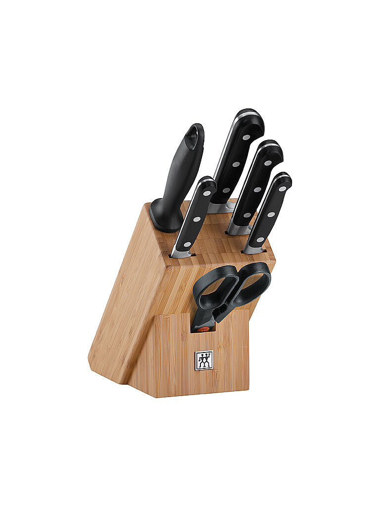 ZWILLING Messerblock Set 7tlg. PROFESSIONAL S  Bambus braun