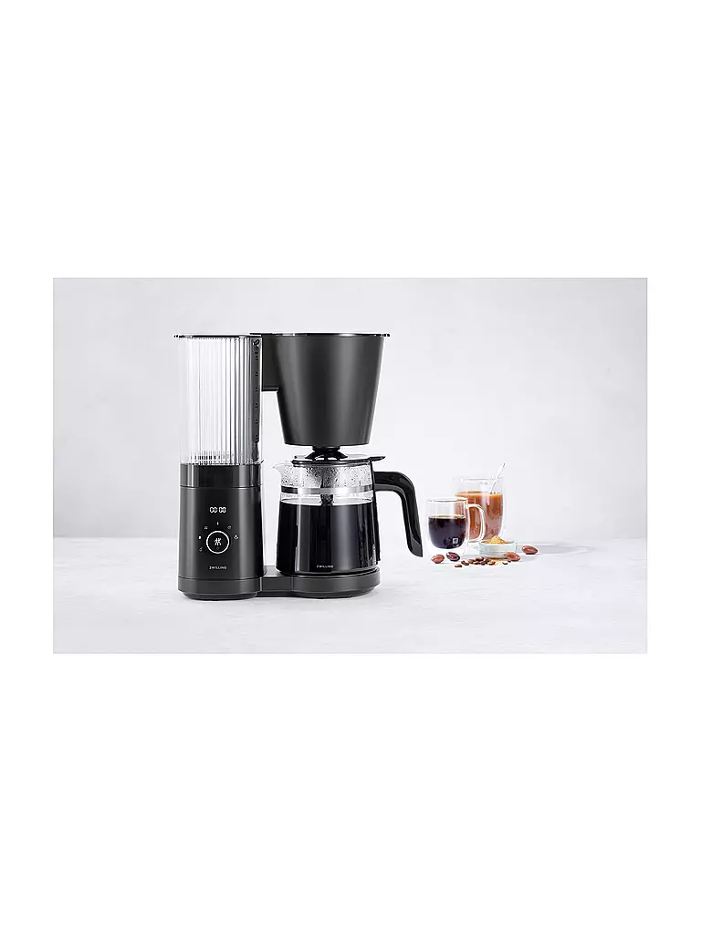 ZWILLING | Filterkaffeemaschine ENFINIGY 1,5l Schwarz | schwarz