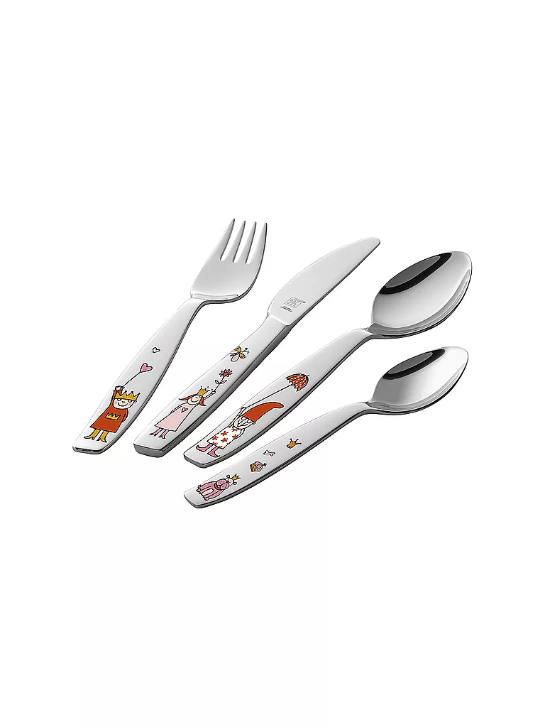 ZWILLING | Kinderbesteck Set 4tlg Emilie poliert | silber