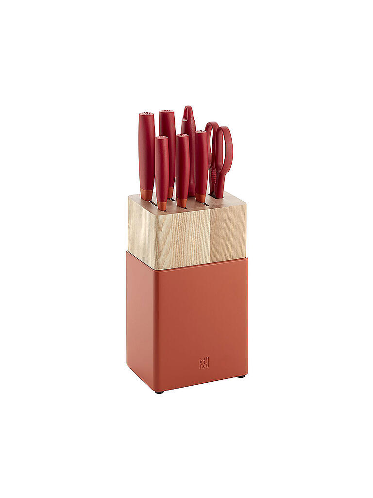 ZWILLING | Messerblock ZWILLING NOW S 8tlg Rot | rot