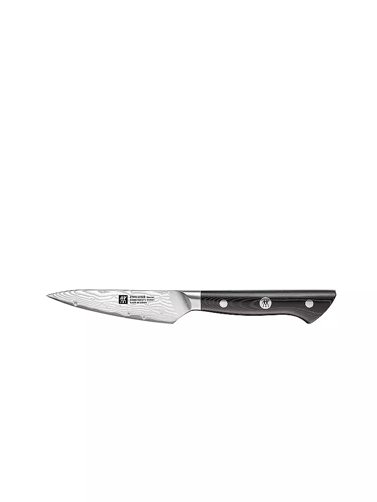 ZWILLING | Spick-/Garniermesser Kanren Schwarz/Micarta | silber