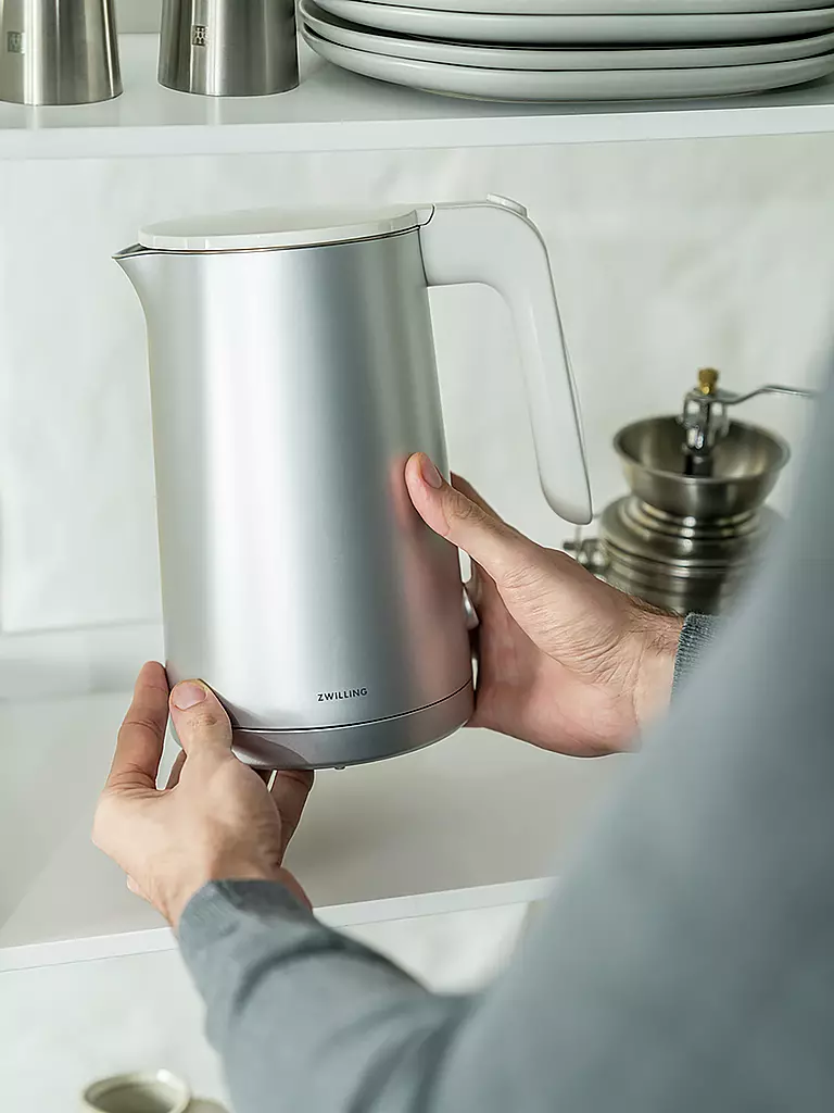 ZWILLING Wasserkocher 1l ENFINIGY Silber silber